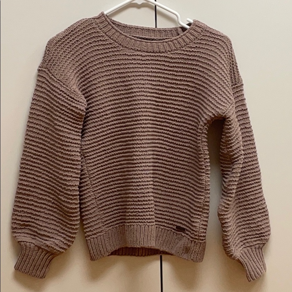 Abercrombie & Fitch Mauve Knit Sweater